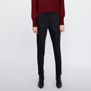 zara jogger-waist pants
